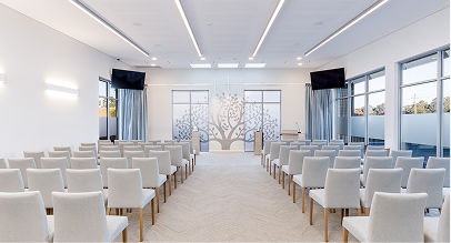 chapel in funeral home